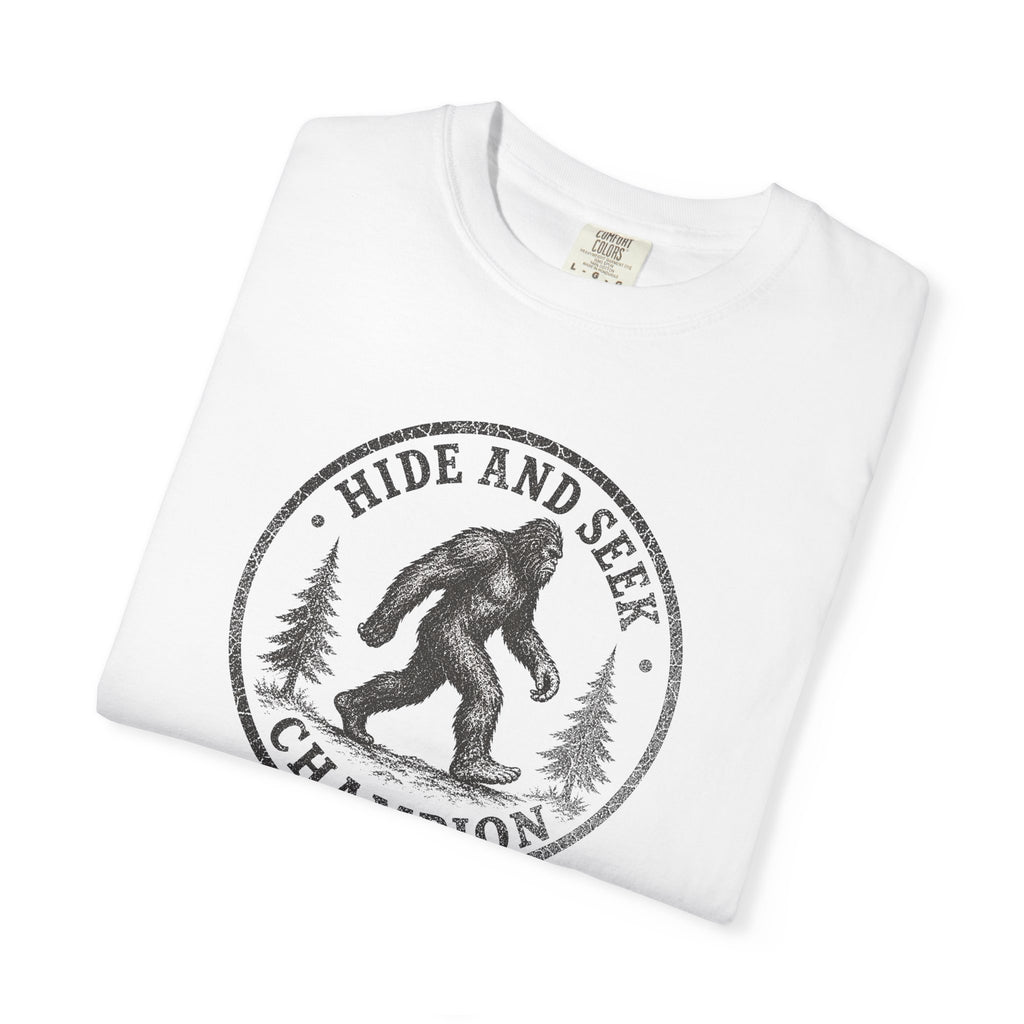 Sasquatch Hide and Seek Champion T-Shirt