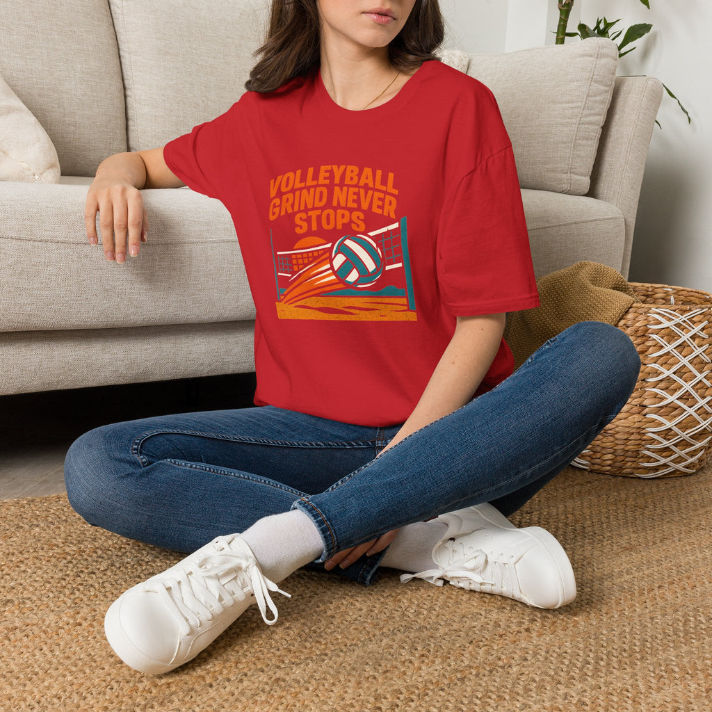 Volleyball Grind Never Stops T-Shirt