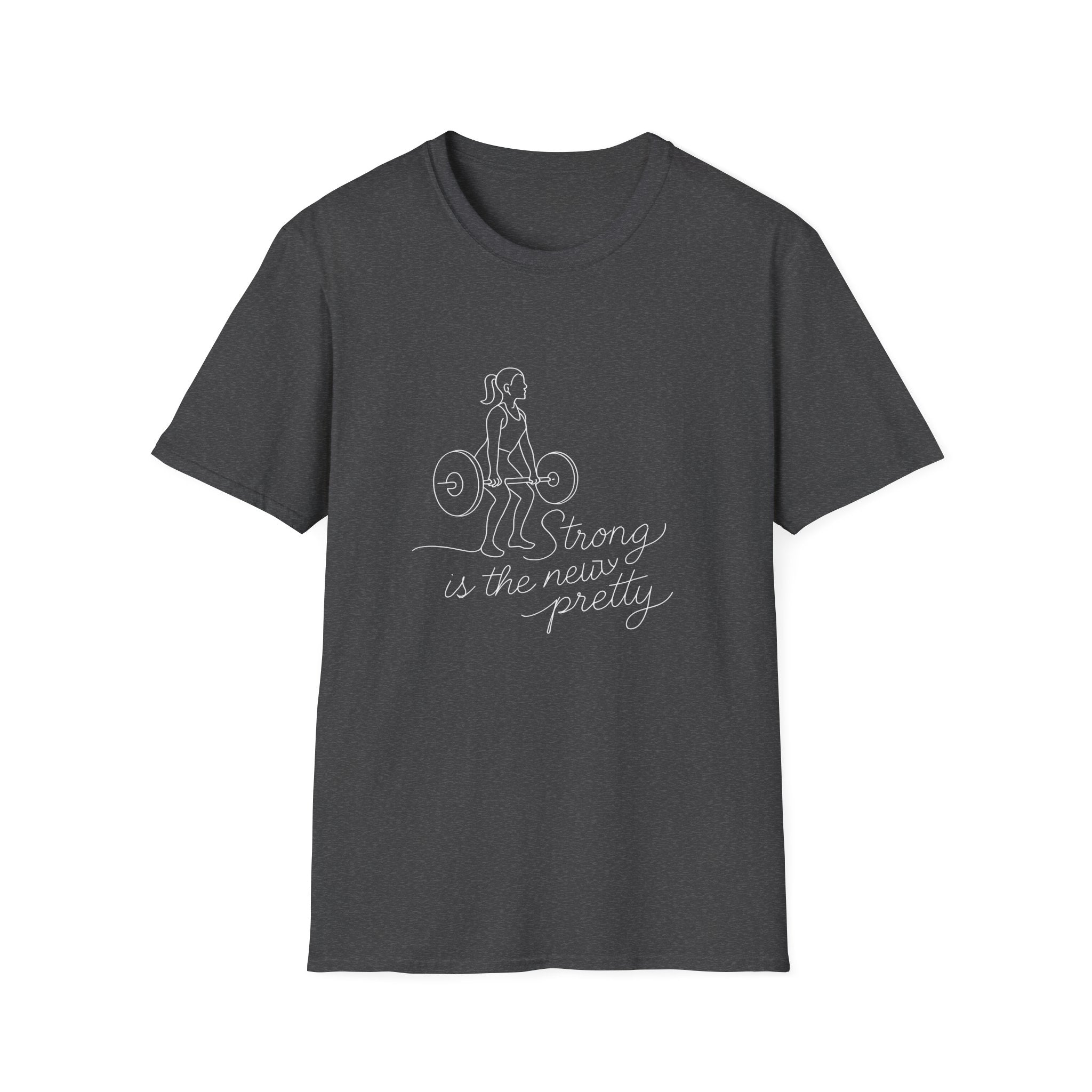Girl lifting weights T-Shirt