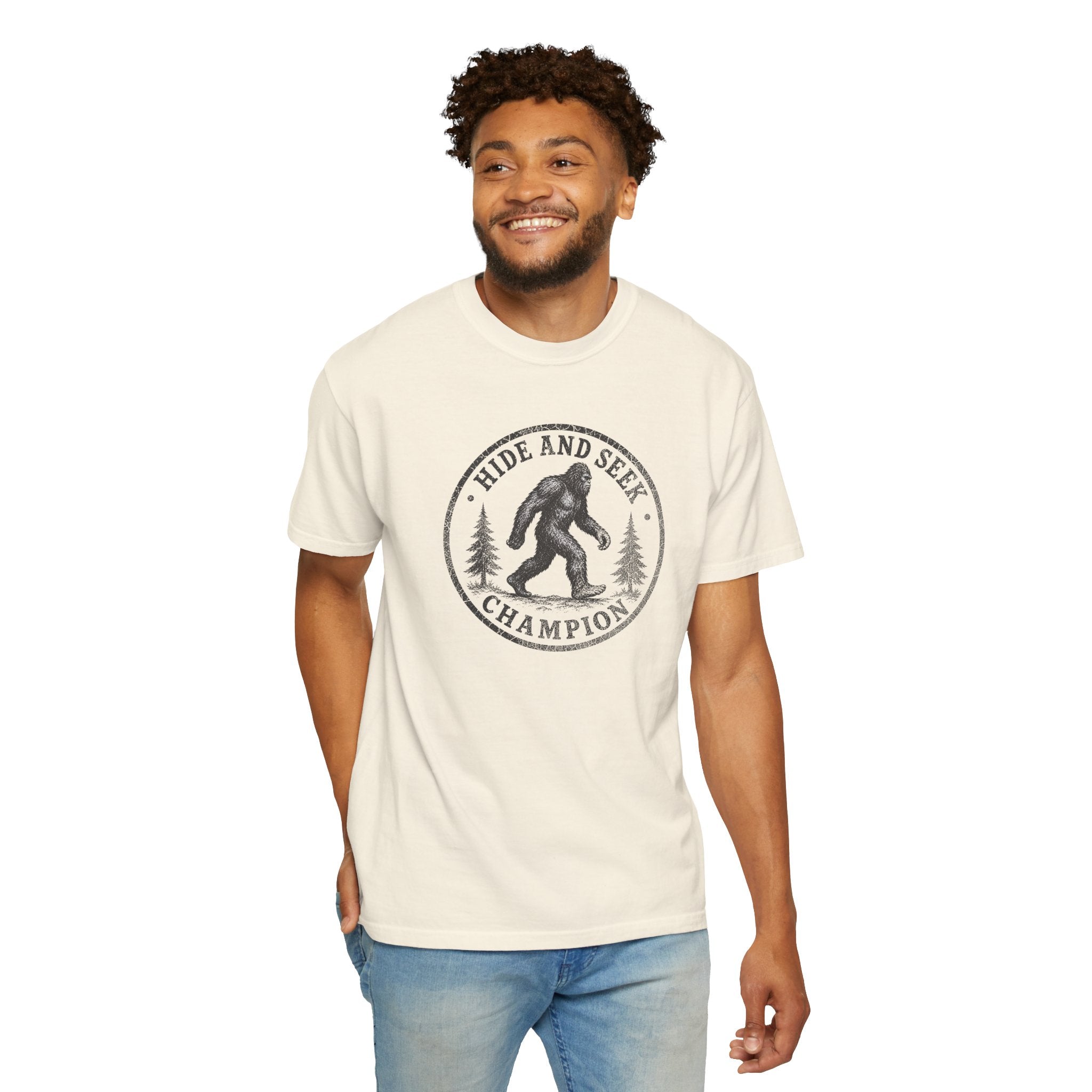 Sasquatch Hide and Seek Champion T-Shirt