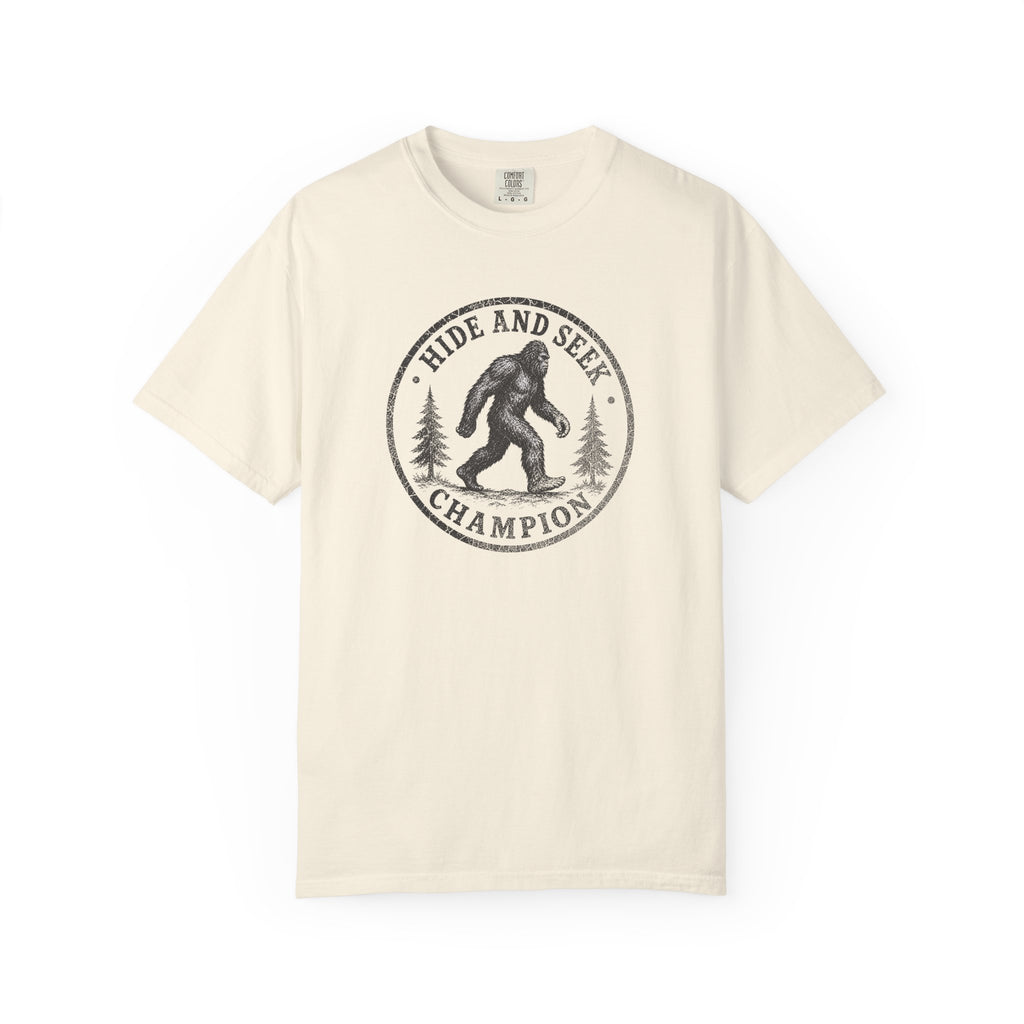 Sasquatch Hide and Seek Champion T-Shirt