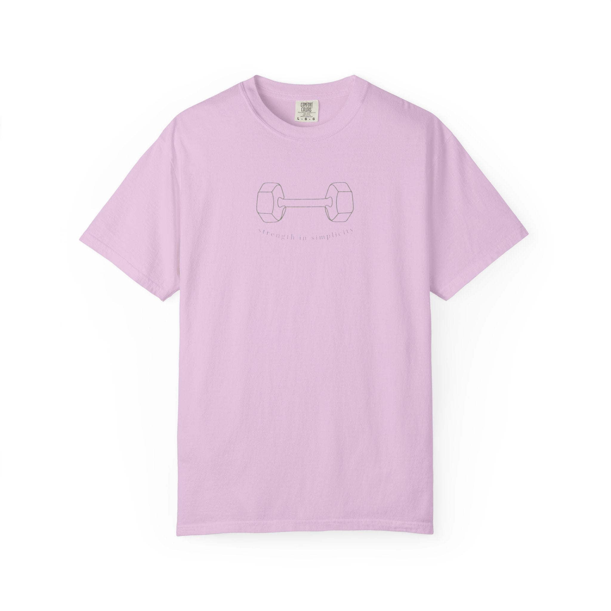 Strength in Simplicity Barbell T-Shirt