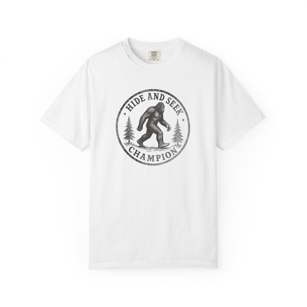 Sasquatch Hide and Seek Champion T-Shirt