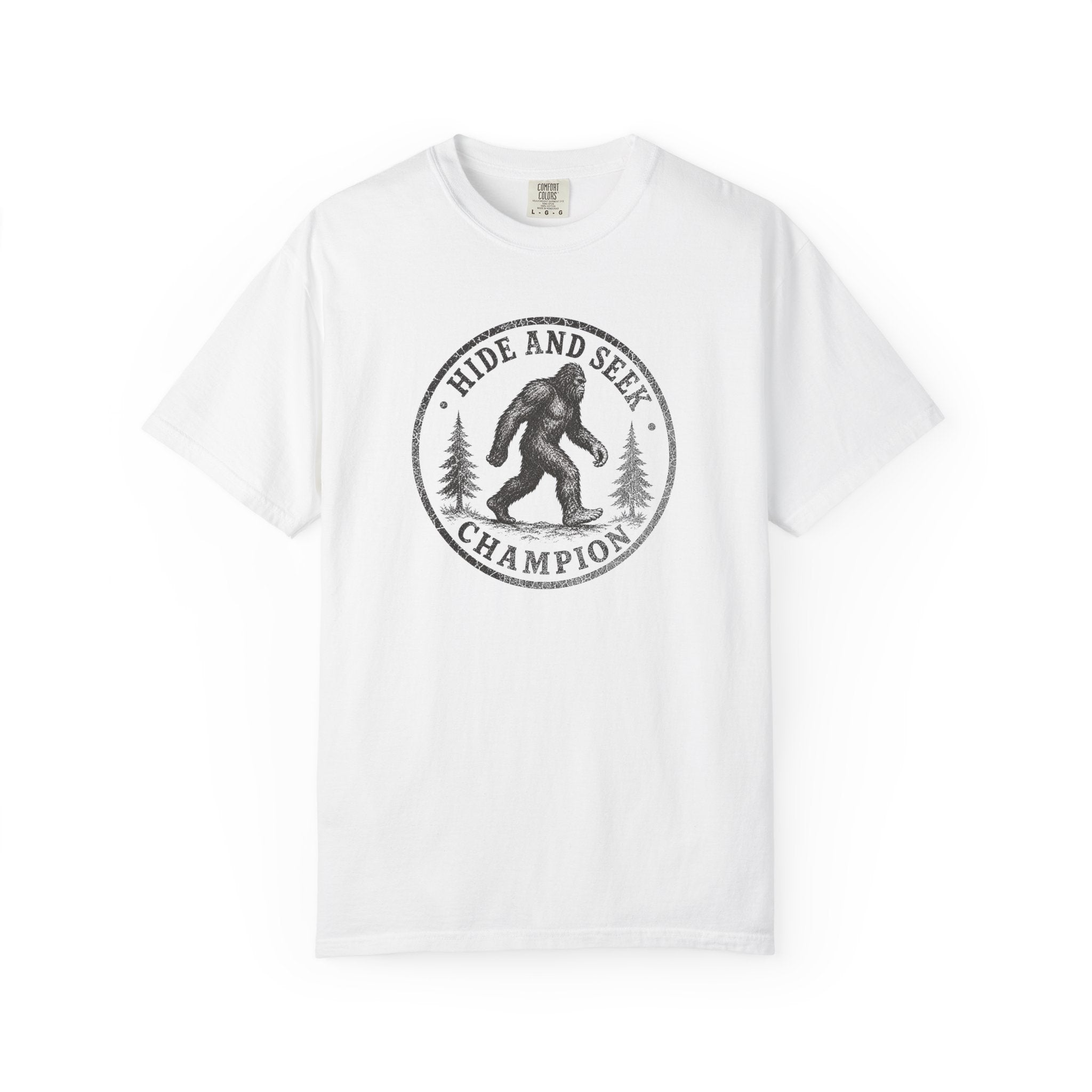 Sasquatch Hide and Seek Champion T-Shirt