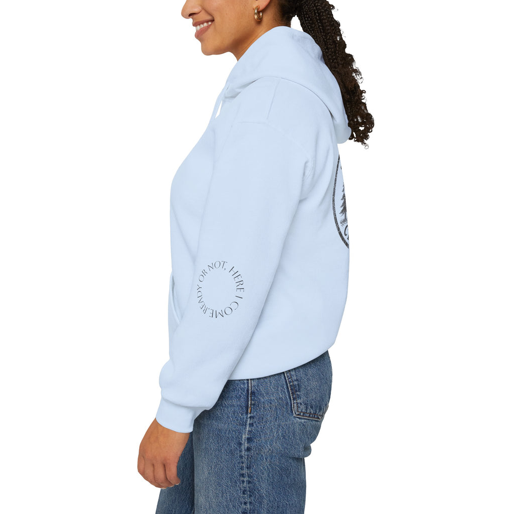 Hoodie — "Hide & Seek Champion" Sasquatch Forest Graphic Hooded Sweatshirt