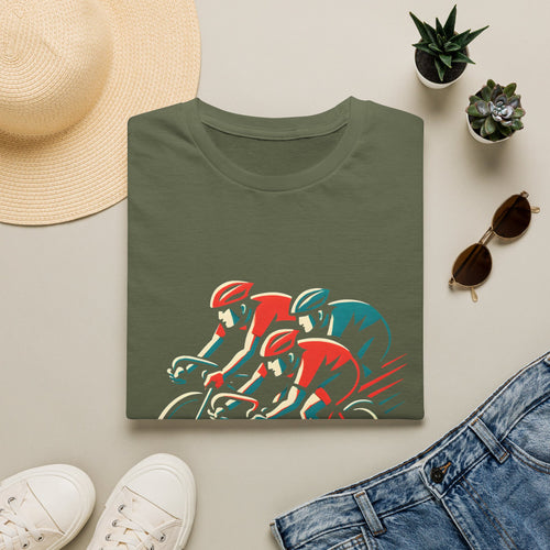 Cyclists Racing Scene T-Shirt
