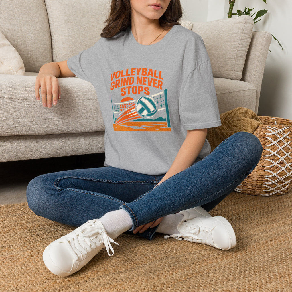 Volleyball Grind Never Stops T-Shirt