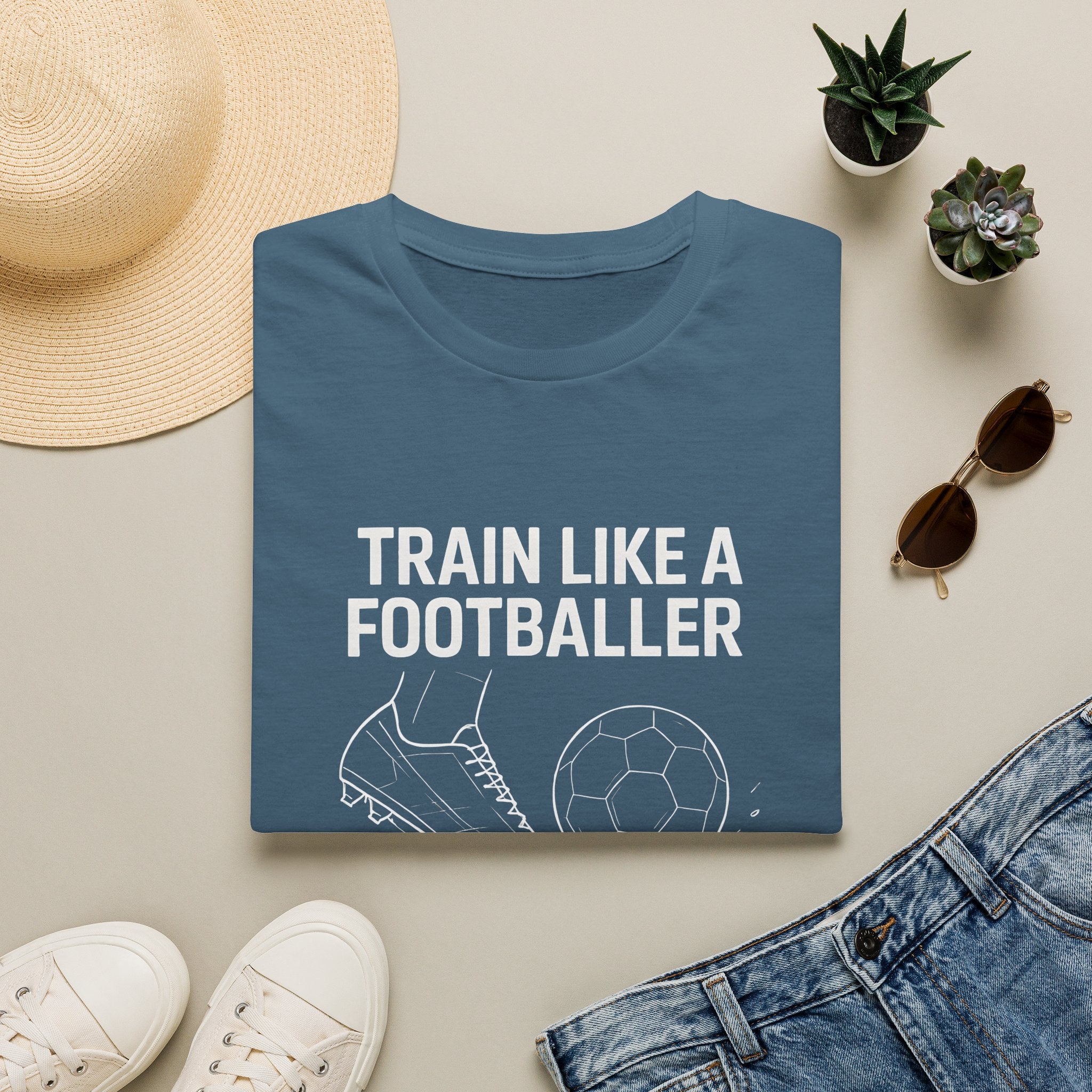 Train Like a Footballer T-Shirt
