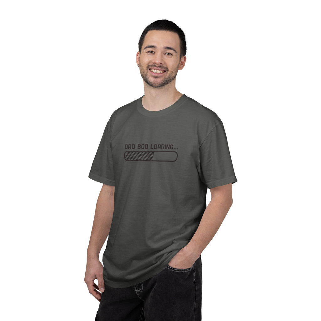 Dad Bod Loading T-Shirt — Funny Fatherhood Progress Bar Tee
