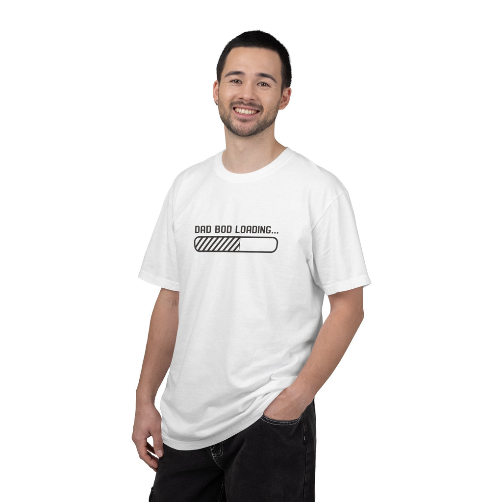 Dad Bod Loading T-Shirt — Funny Fatherhood Progress Bar Tee