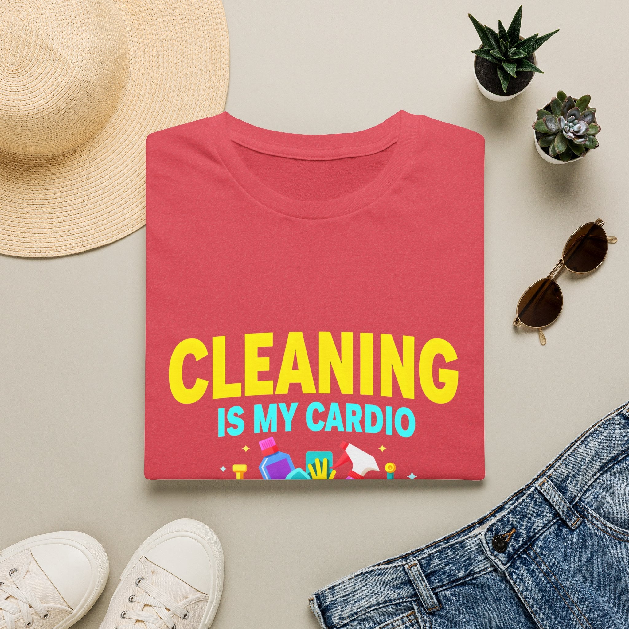 Cleaning Is My Cardio T-Shirt