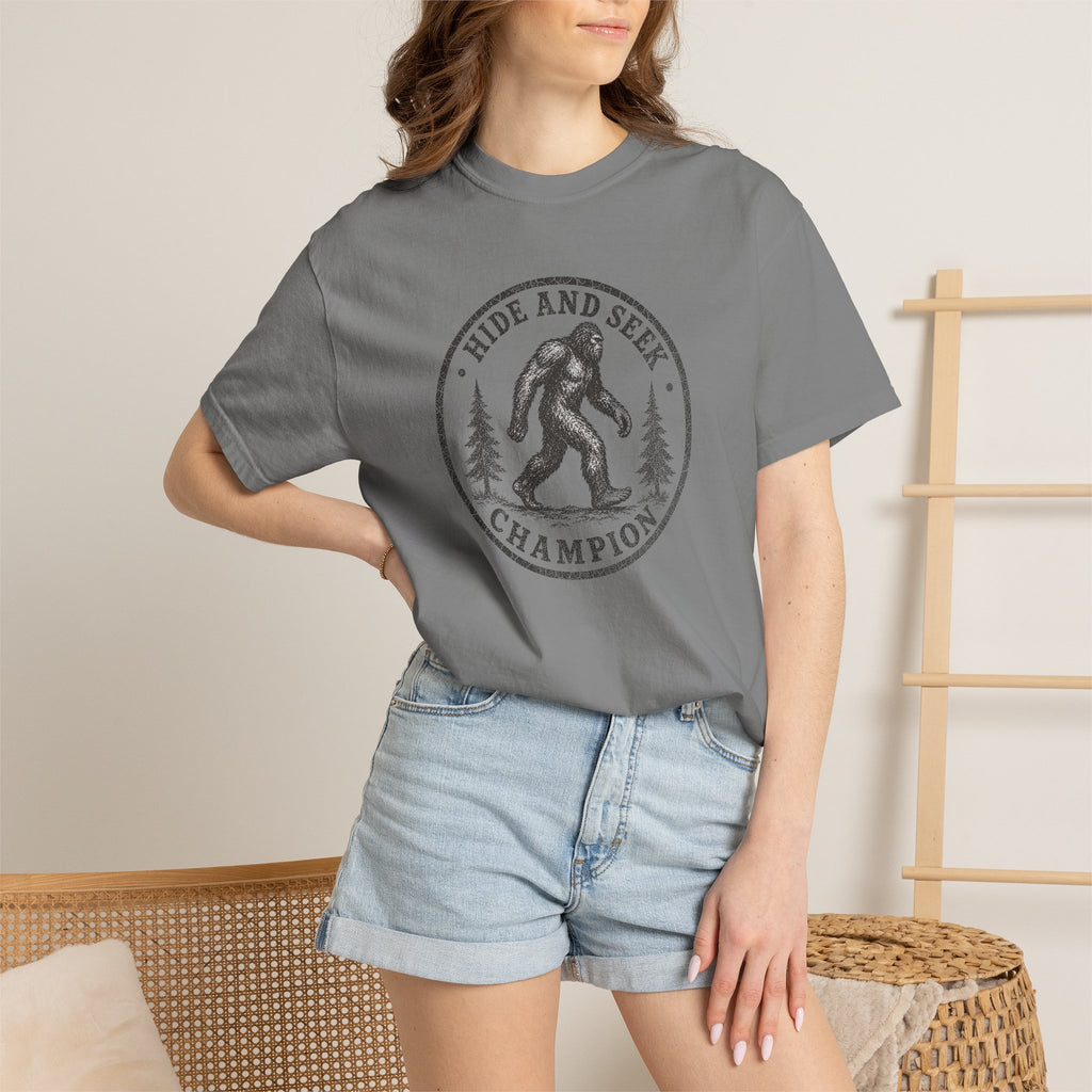 Sasquatch Hide and Seek Champion T-Shirt