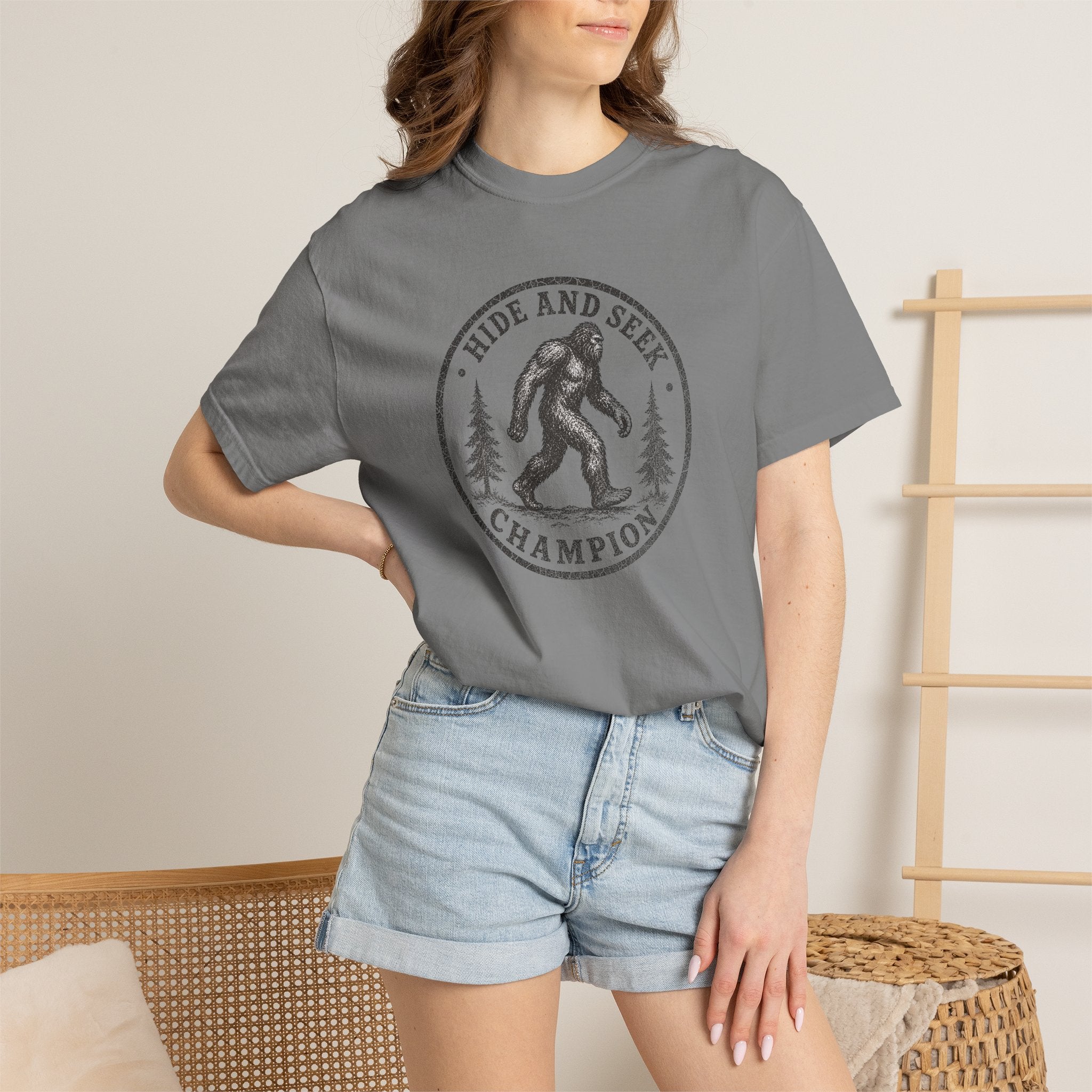 Sasquatch Hide and Seek Champion T-Shirt