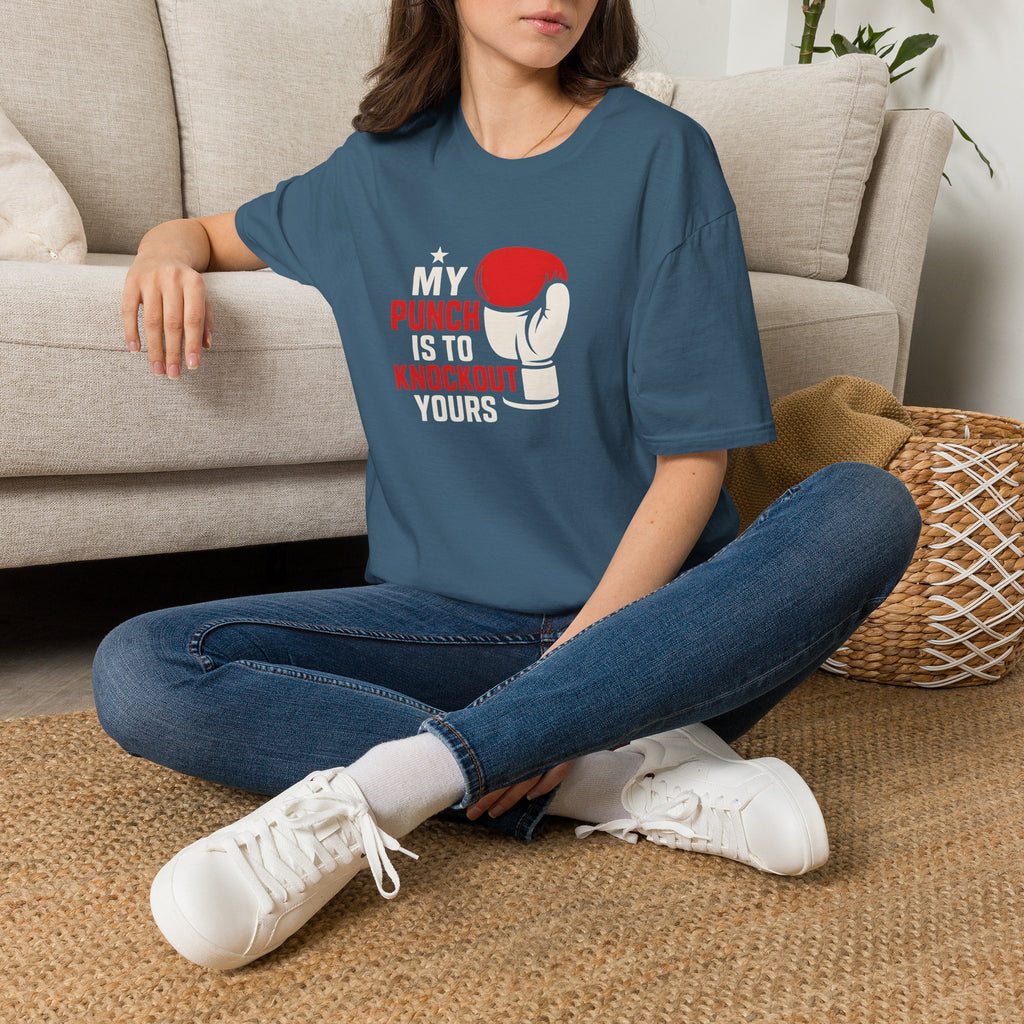 Knockout Punch Slogan T-Shirt
