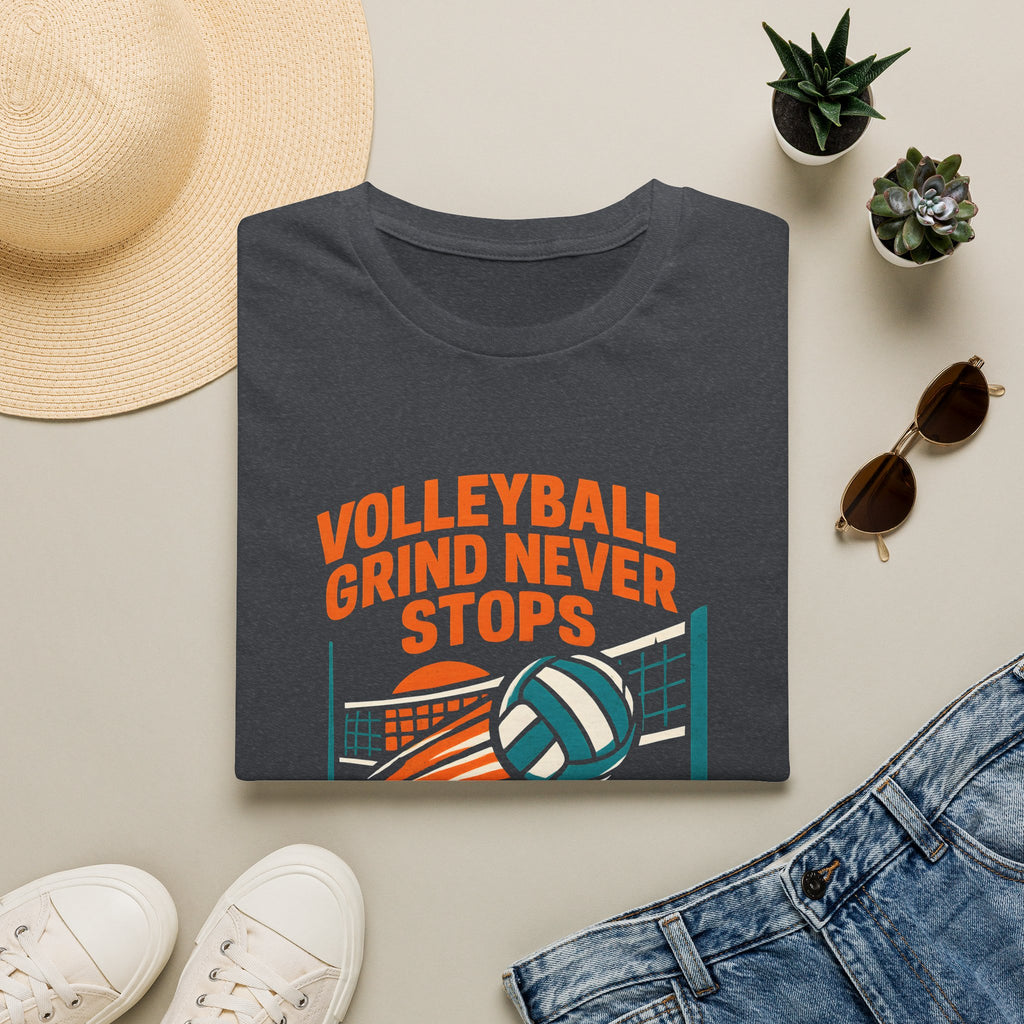 Volleyball Grind Never Stops T-Shirt
