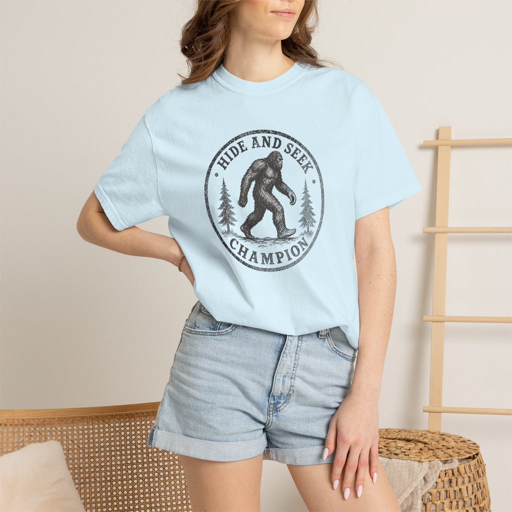 Sasquatch Hide and Seek Champion T-Shirt