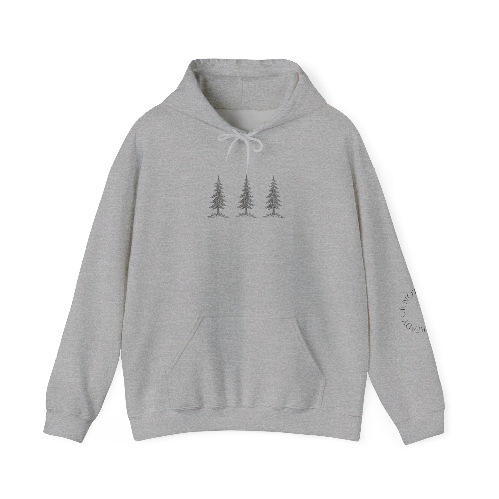 Hoodie — "Hide & Seek Champion" Sasquatch Forest Graphic Hooded Sweatshirt