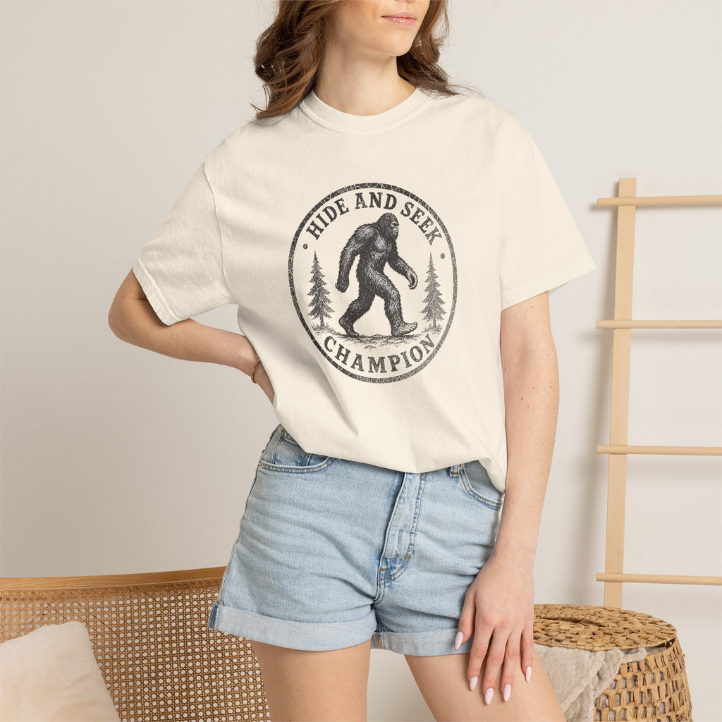 Sasquatch Hide and Seek Champion T-Shirt