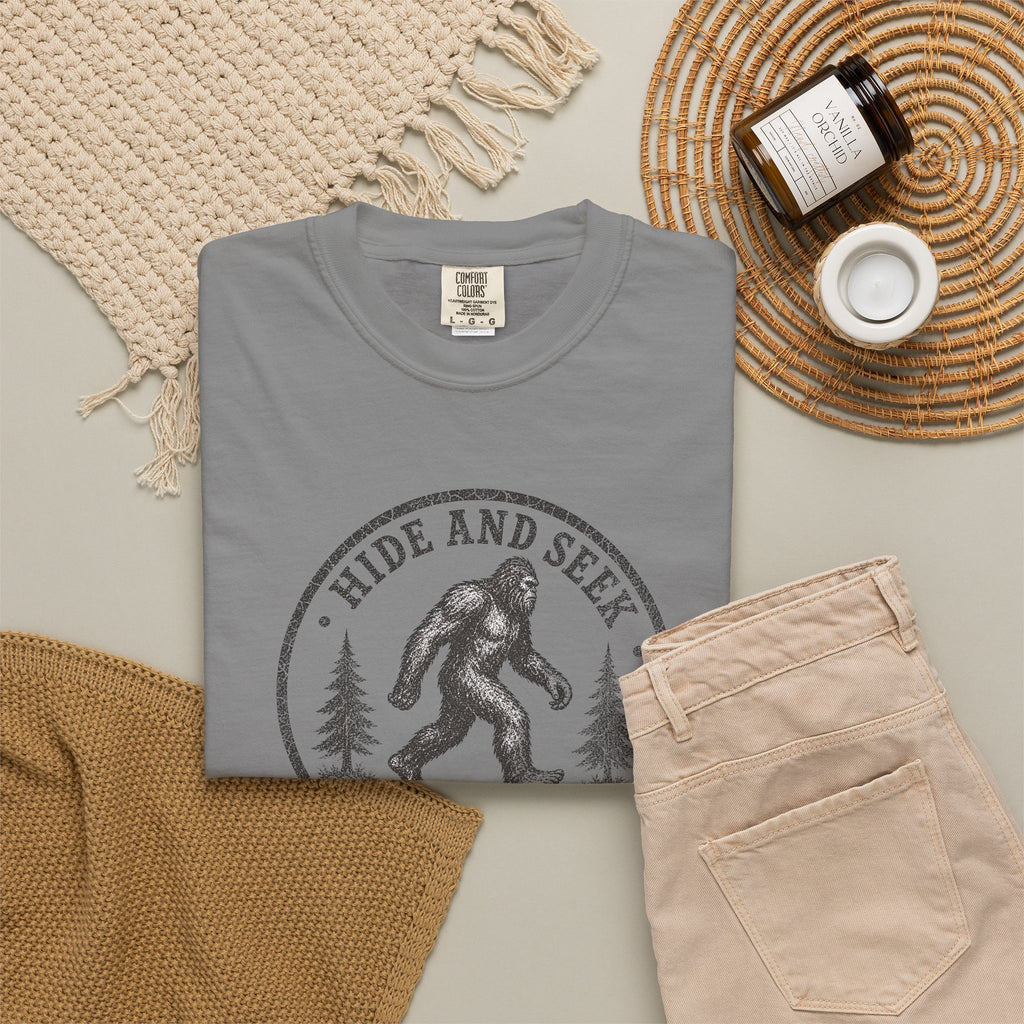 Sasquatch Hide and Seek Champion T-Shirt