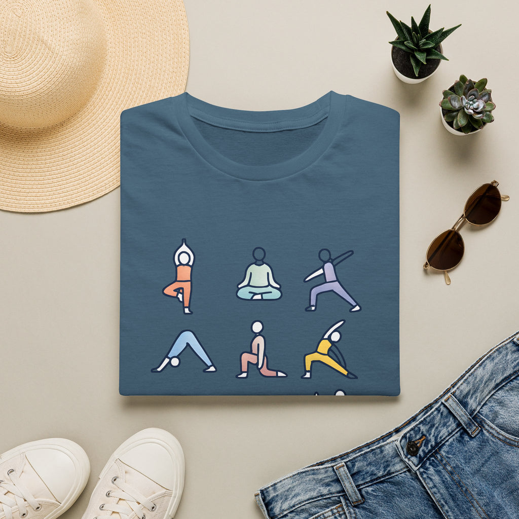 Yoga Pose Illustrations T-Shirt