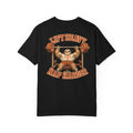 Sloth Weightlifting T-Shirt — "Lift Heavy Nap Harder" Funny Gym Tee