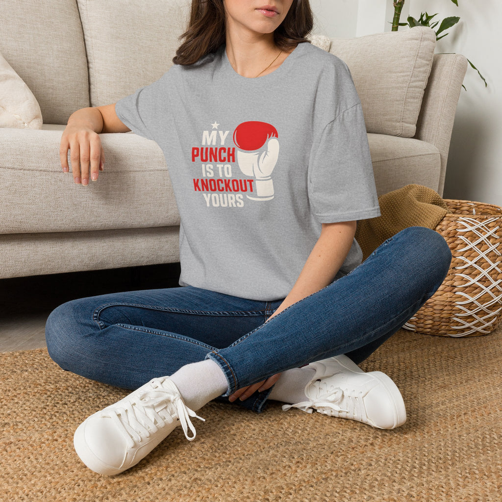 Knockout Punch Slogan T-Shirt
