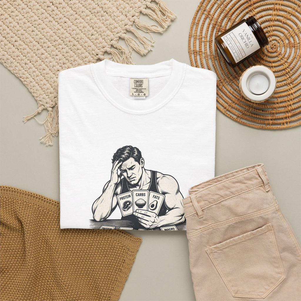 T-Shirt “Life Is Full of Tough Decisions” Funny Card-Player Graphic Tee