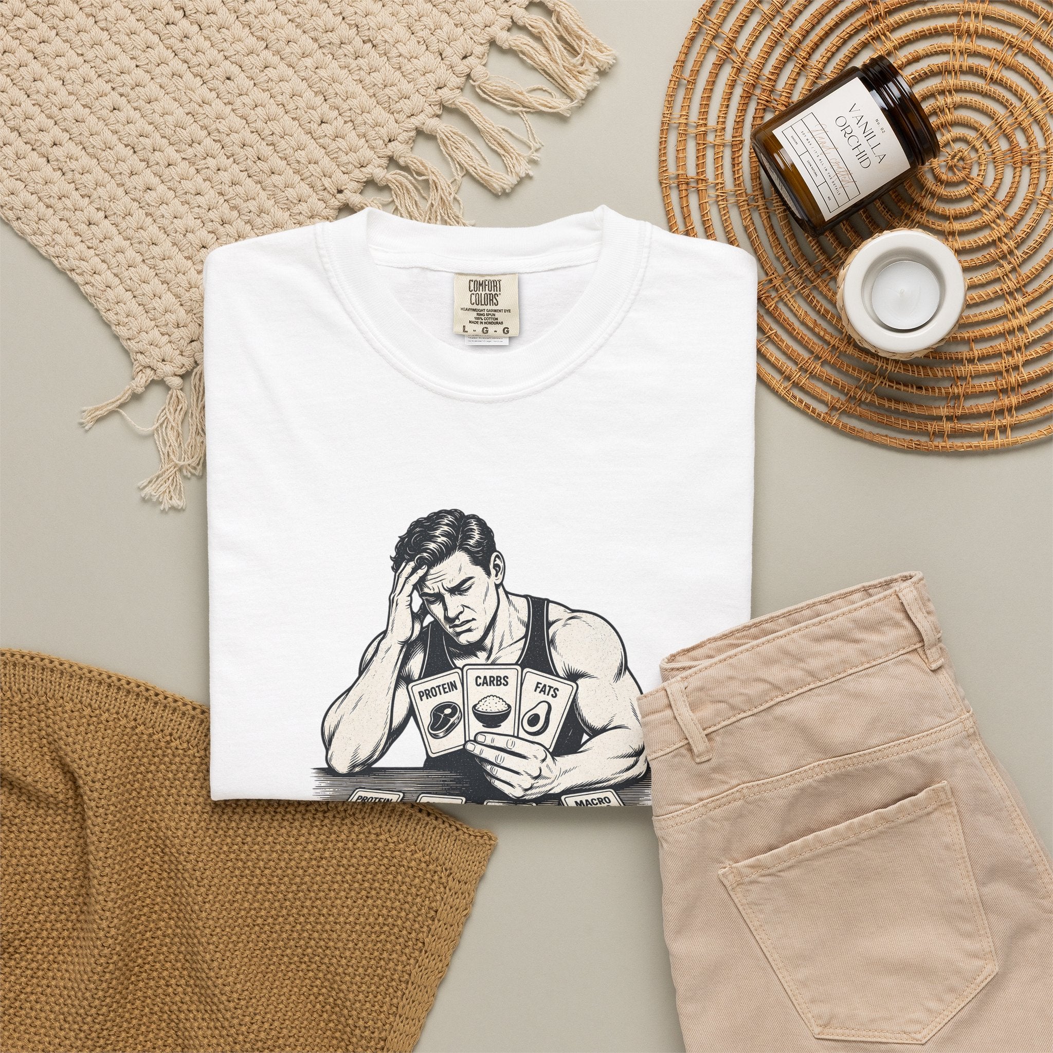 T-Shirt “Life Is Full of Tough Decisions” Funny Card-Player Graphic Tee