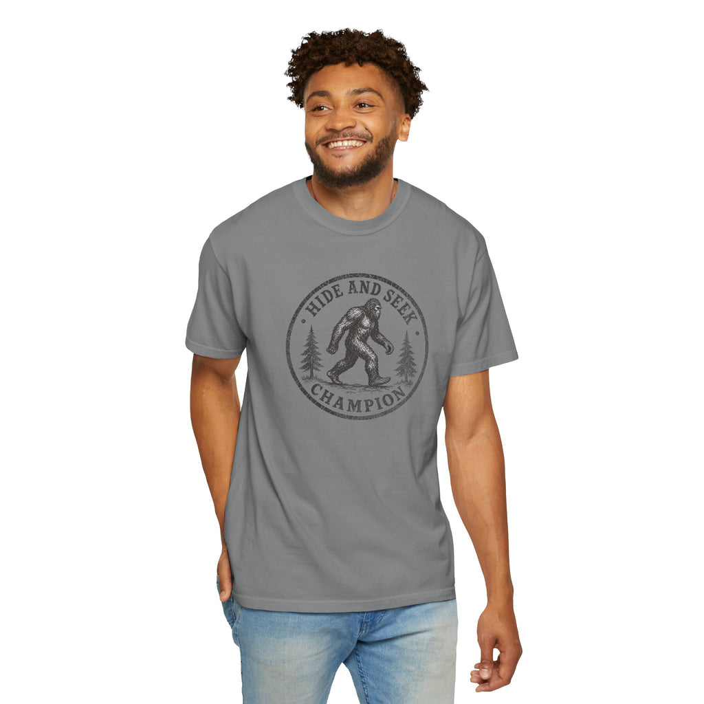 Sasquatch Hide and Seek Champion T-Shirt