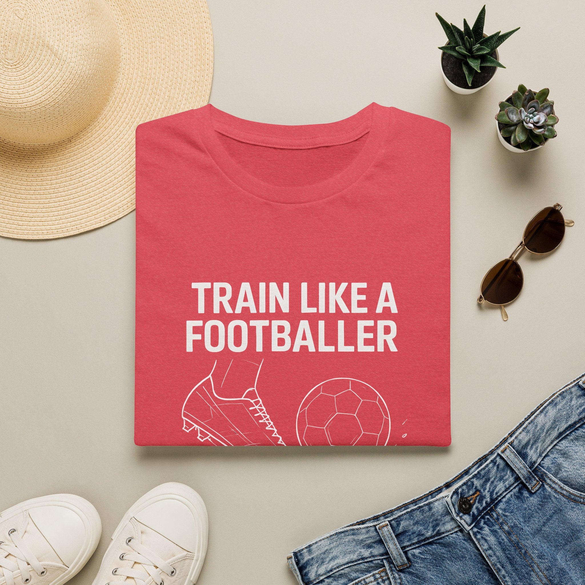 Train Like a Footballer T-Shirt
