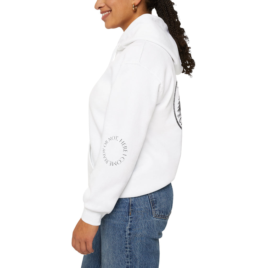 Hoodie — "Hide & Seek Champion" Sasquatch Forest Graphic Hooded Sweatshirt