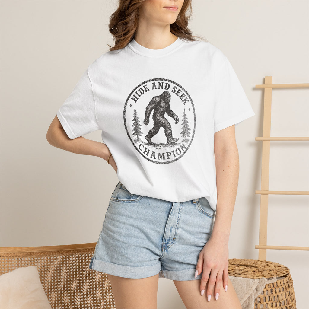 Sasquatch Hide and Seek Champion T-Shirt