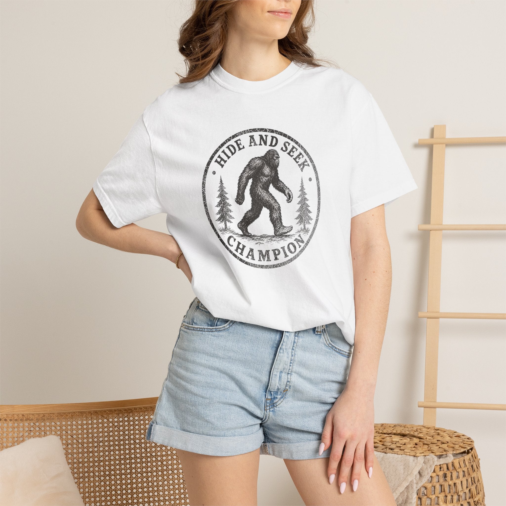 Sasquatch Hide and Seek Champion T-Shirt