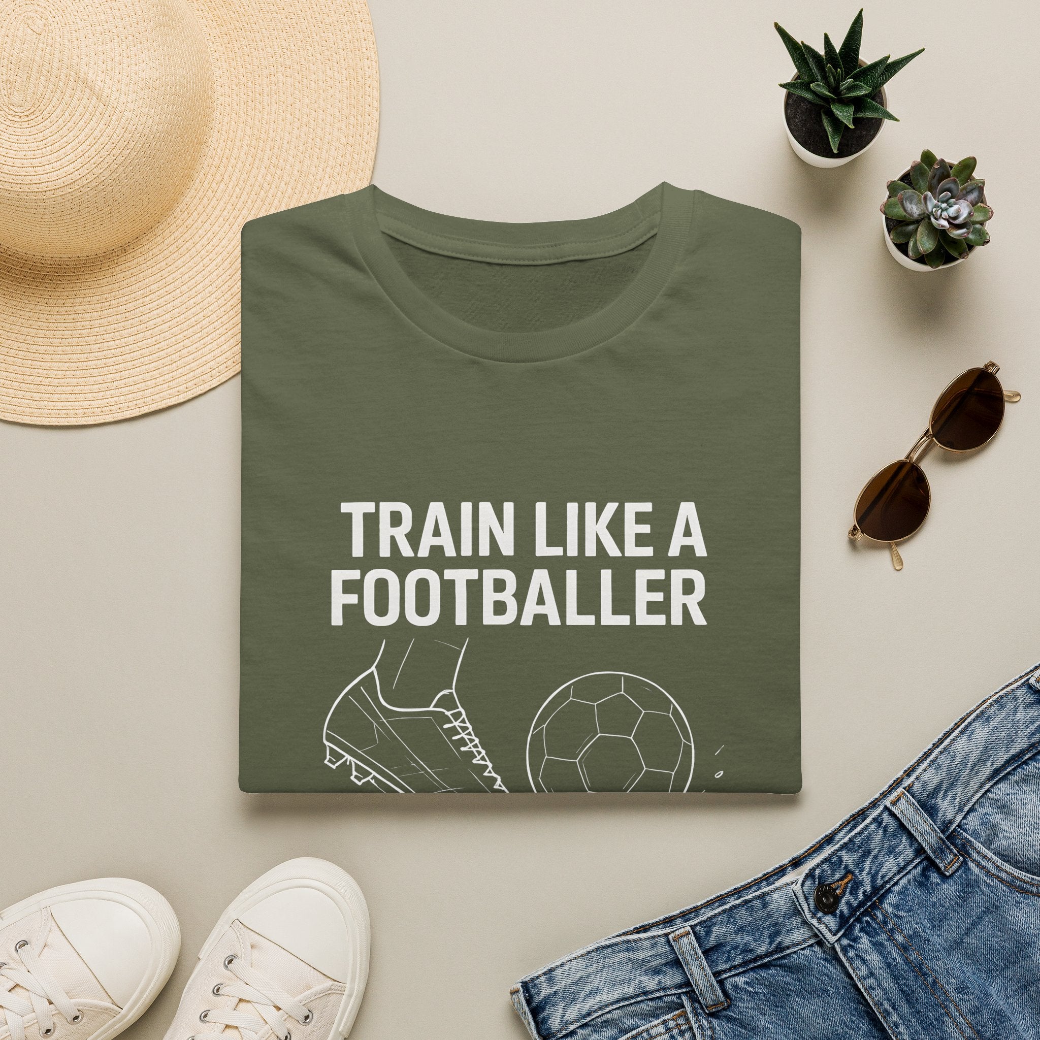 Train Like a Footballer T-Shirt