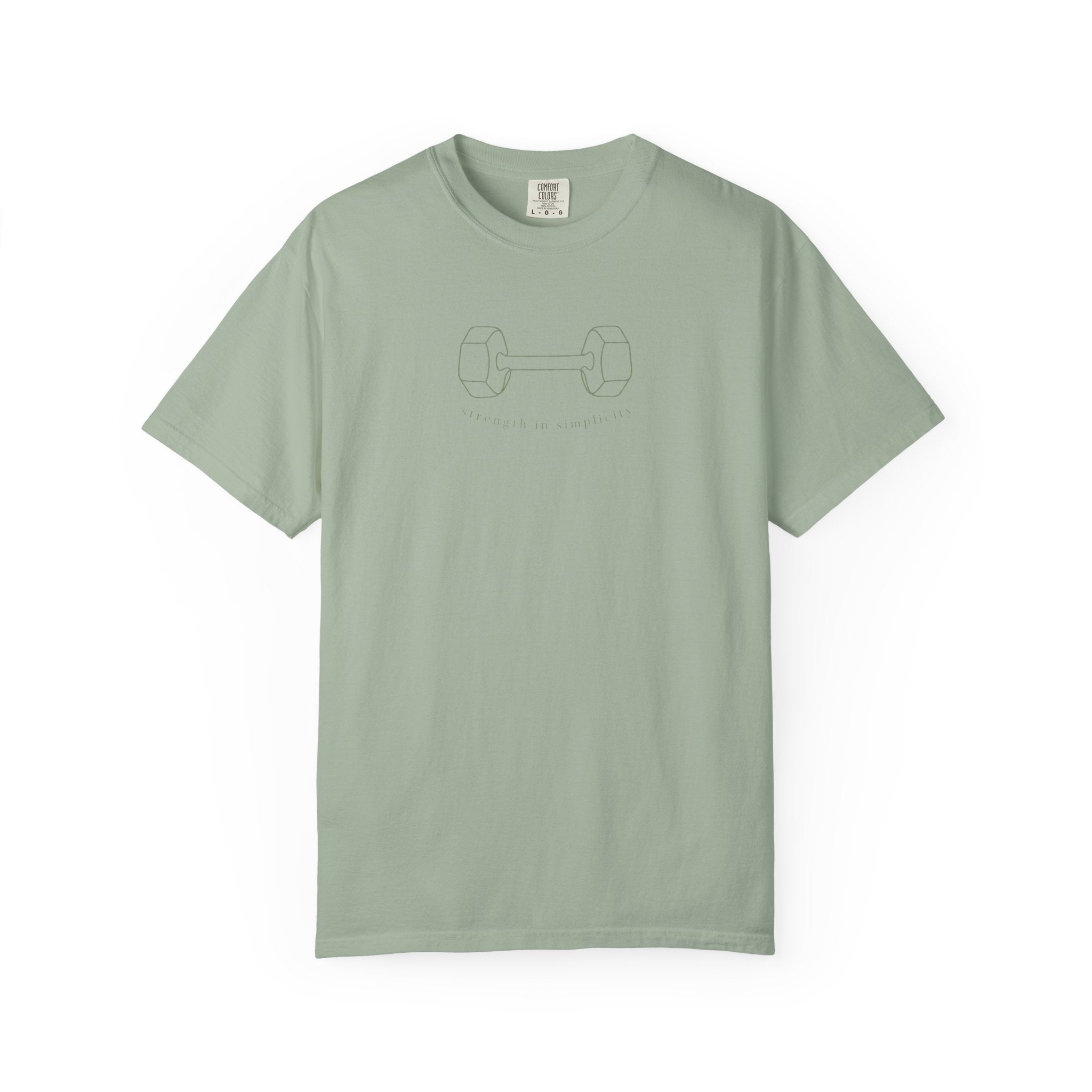Strength in Simplicity Barbell T-Shirt
