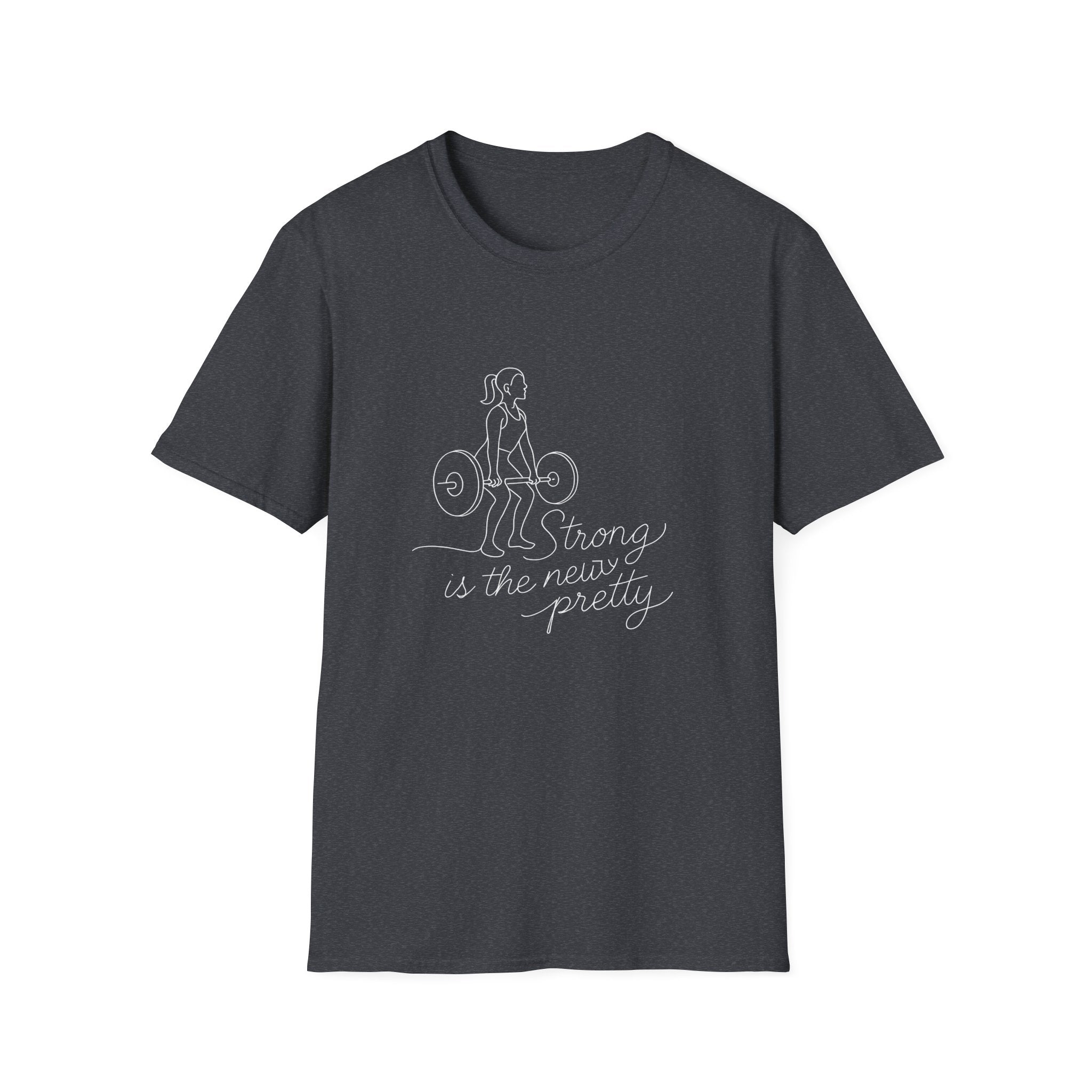 Girl lifting weights T-Shirt