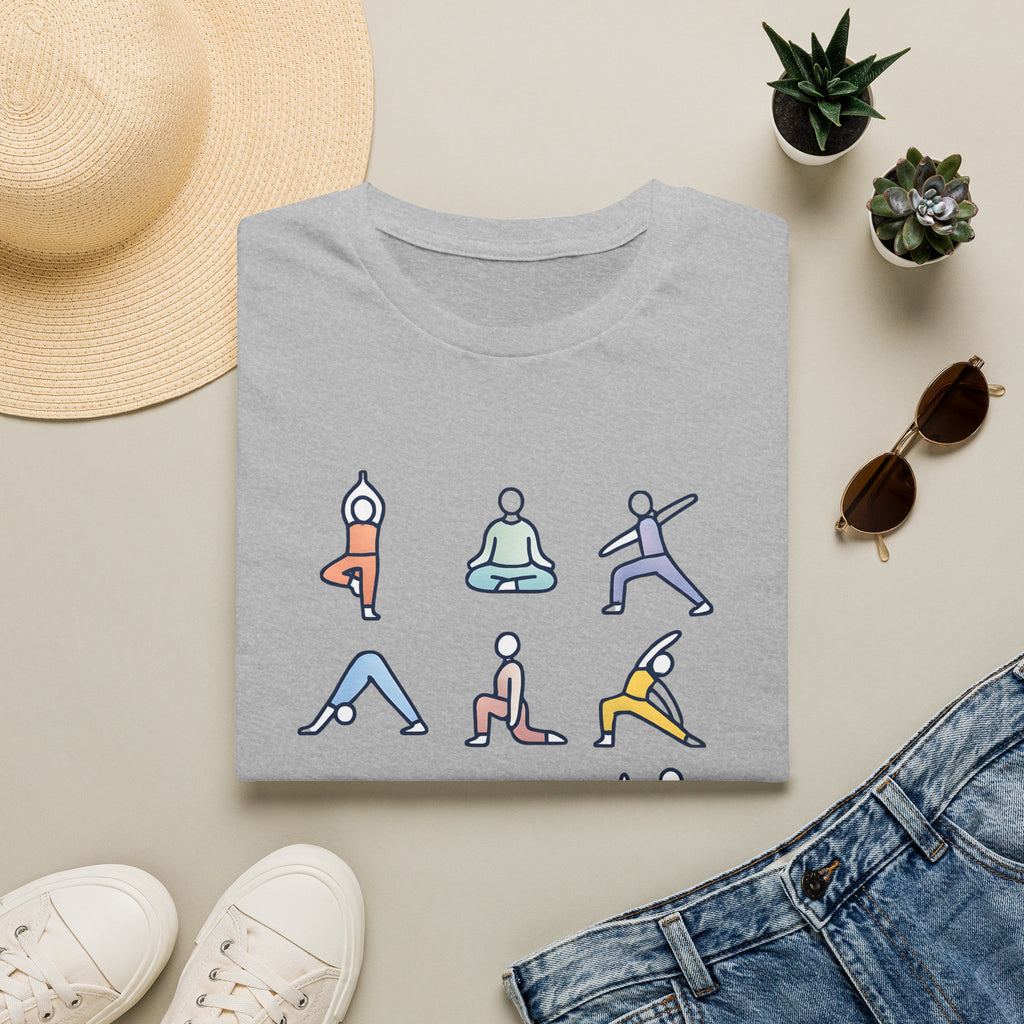 Yoga Pose Illustrations T-Shirt