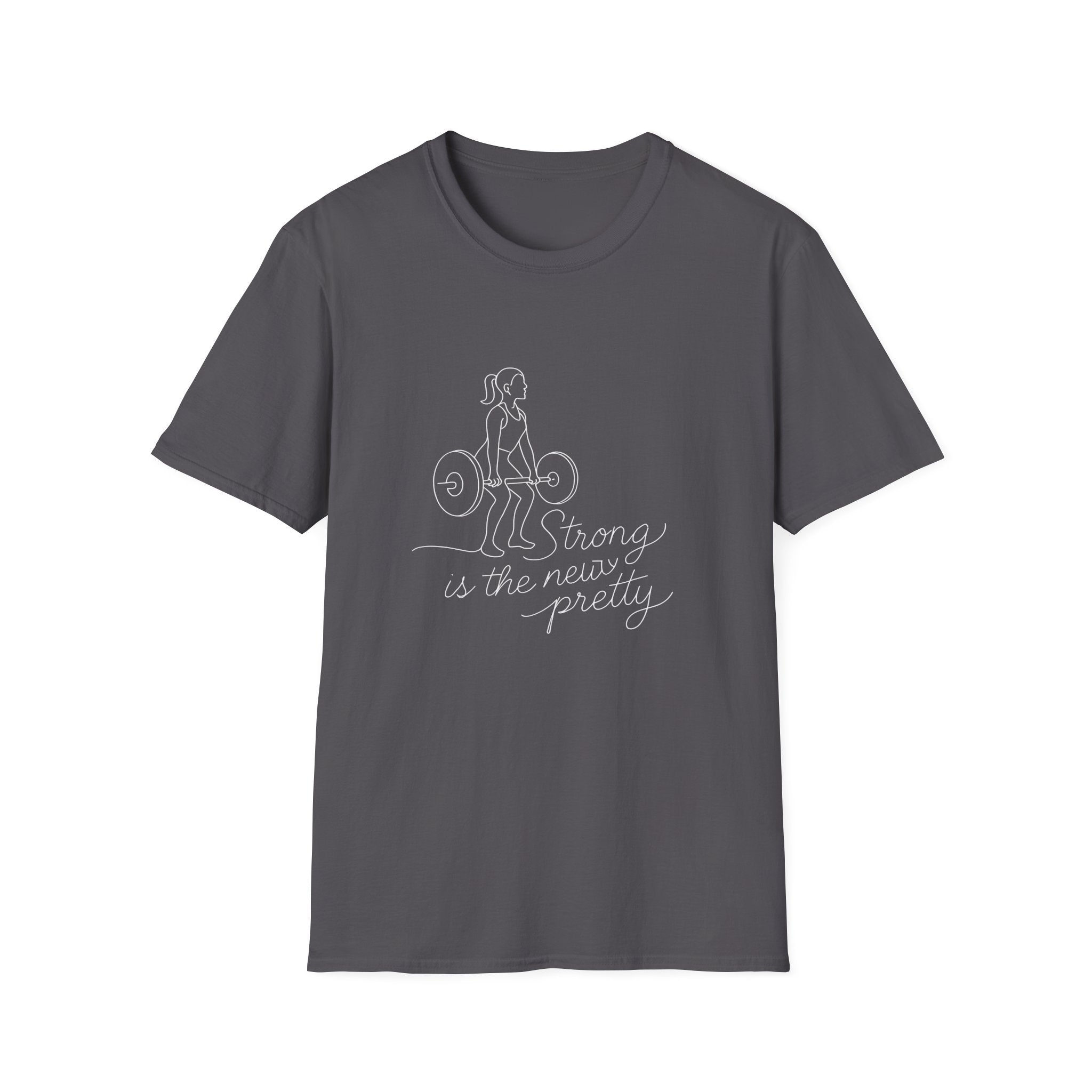 Girl lifting weights T-Shirt