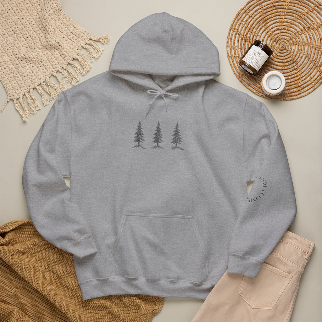 Hoodie — "Hide & Seek Champion" Sasquatch Forest Graphic Hooded Sweatshirt