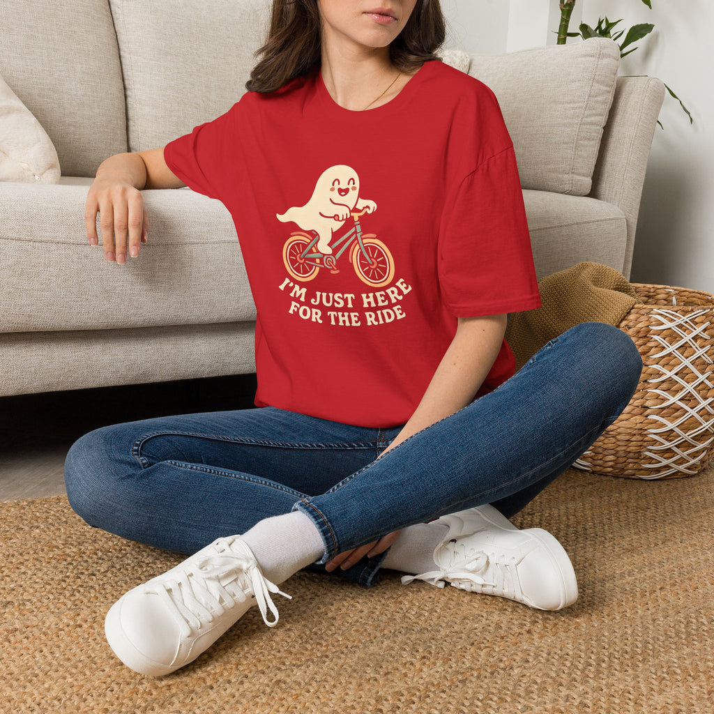 Ghost riding bicycle T-Shirt