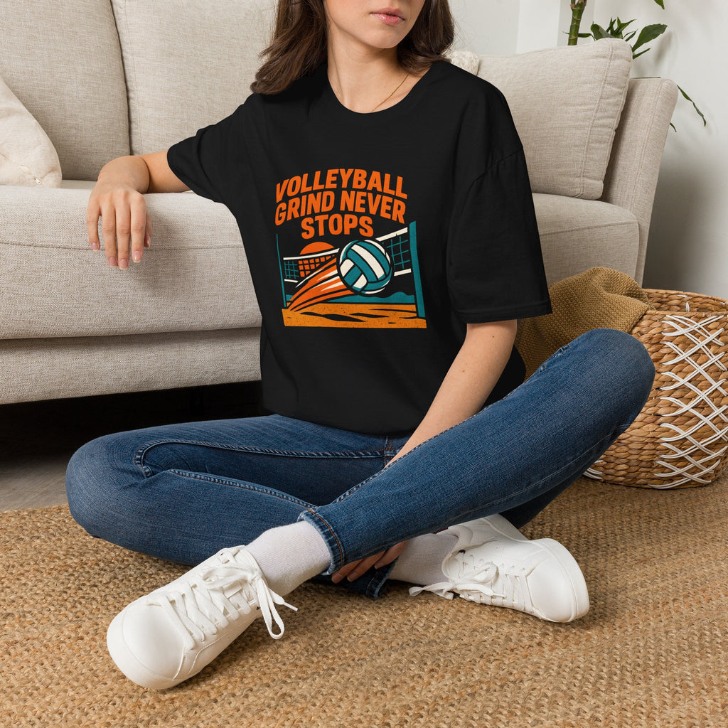 Volleyball Grind Never Stops T-Shirt