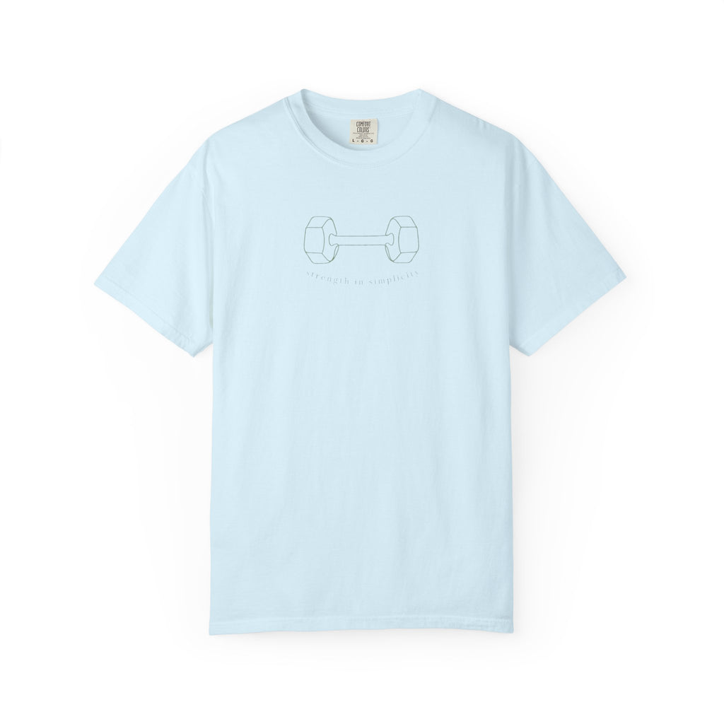 Strength in Simplicity Barbell T-Shirt