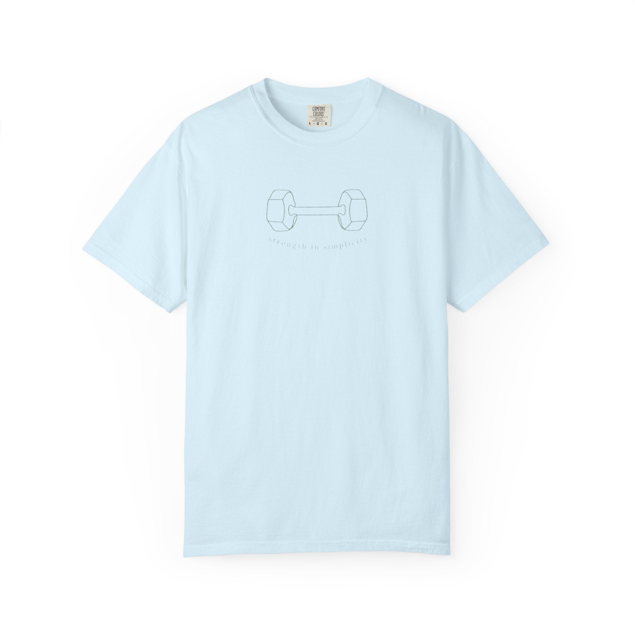Strength in Simplicity Barbell T-Shirt