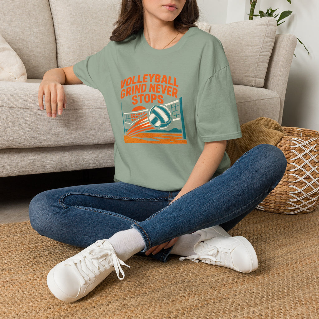 Volleyball Grind Never Stops T-Shirt