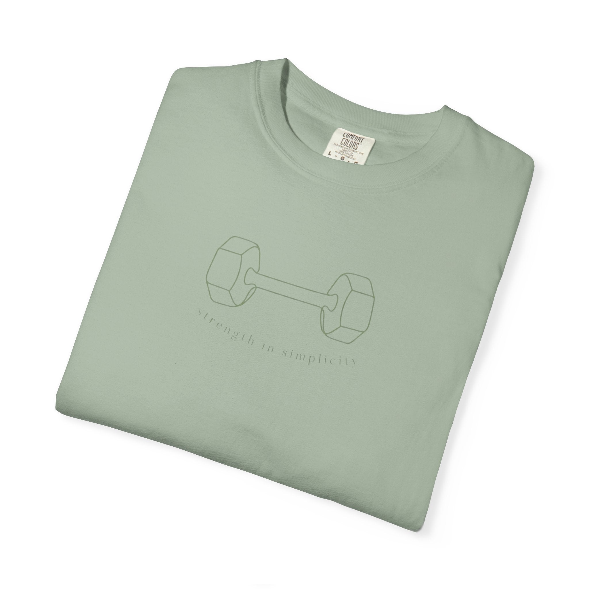 Strength in Simplicity Barbell T-Shirt
