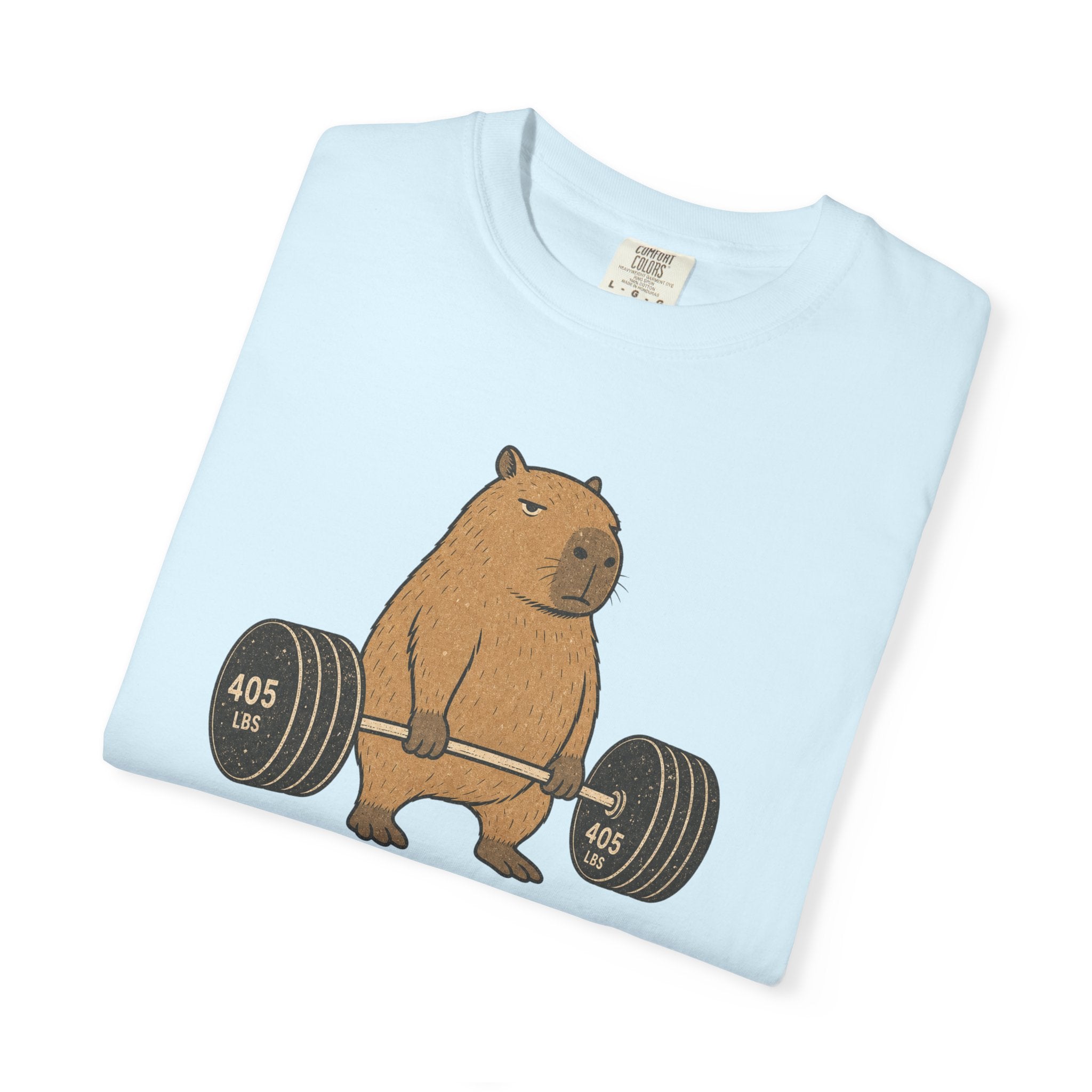 Bear Lifting Barbell T-Shirt — "Zero Days Off (Emotionally)" Gym Humor Tee