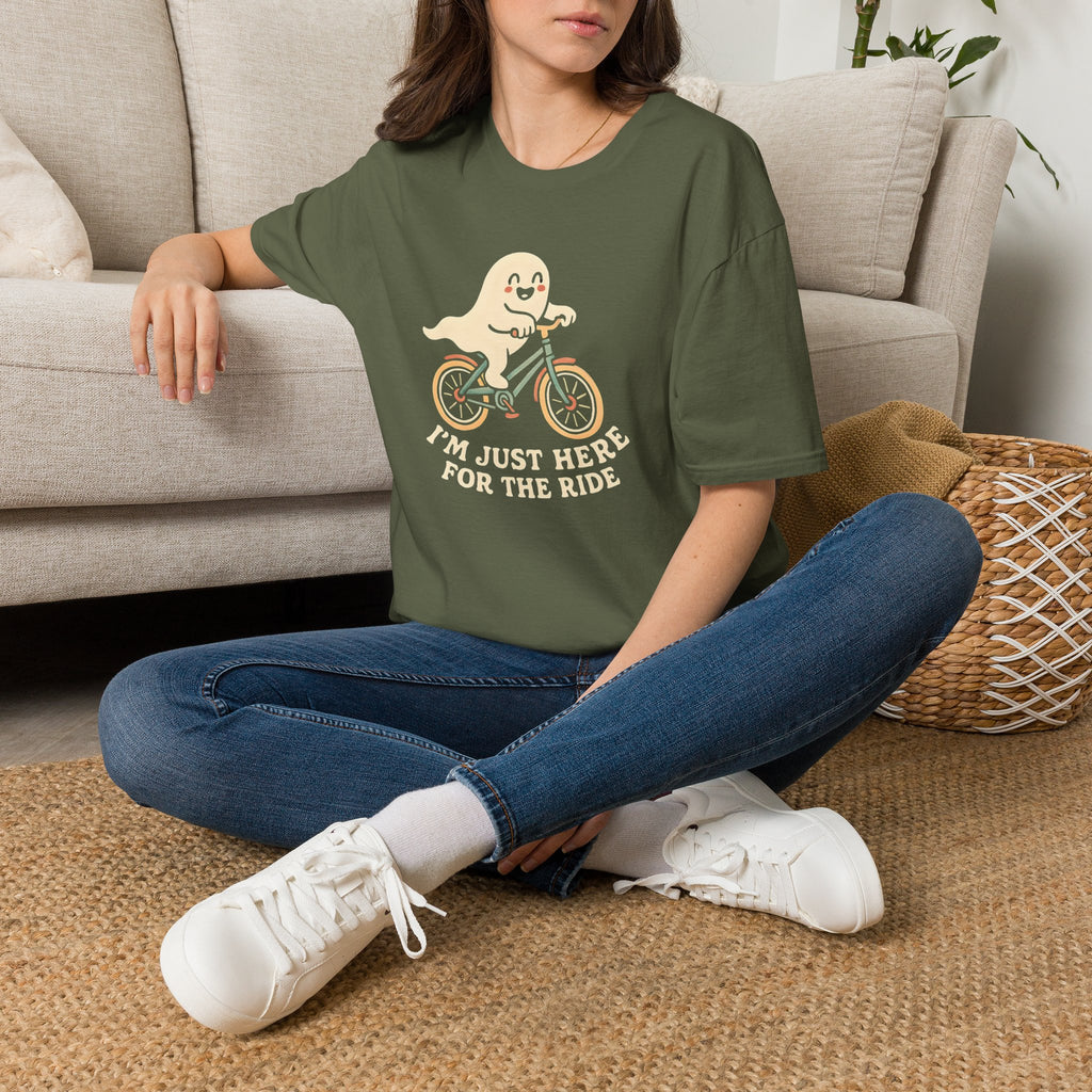 Ghost riding bicycle T-Shirt