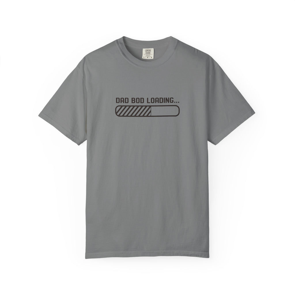 Dad Bod Loading T-Shirt — Funny Fatherhood Progress Bar Tee